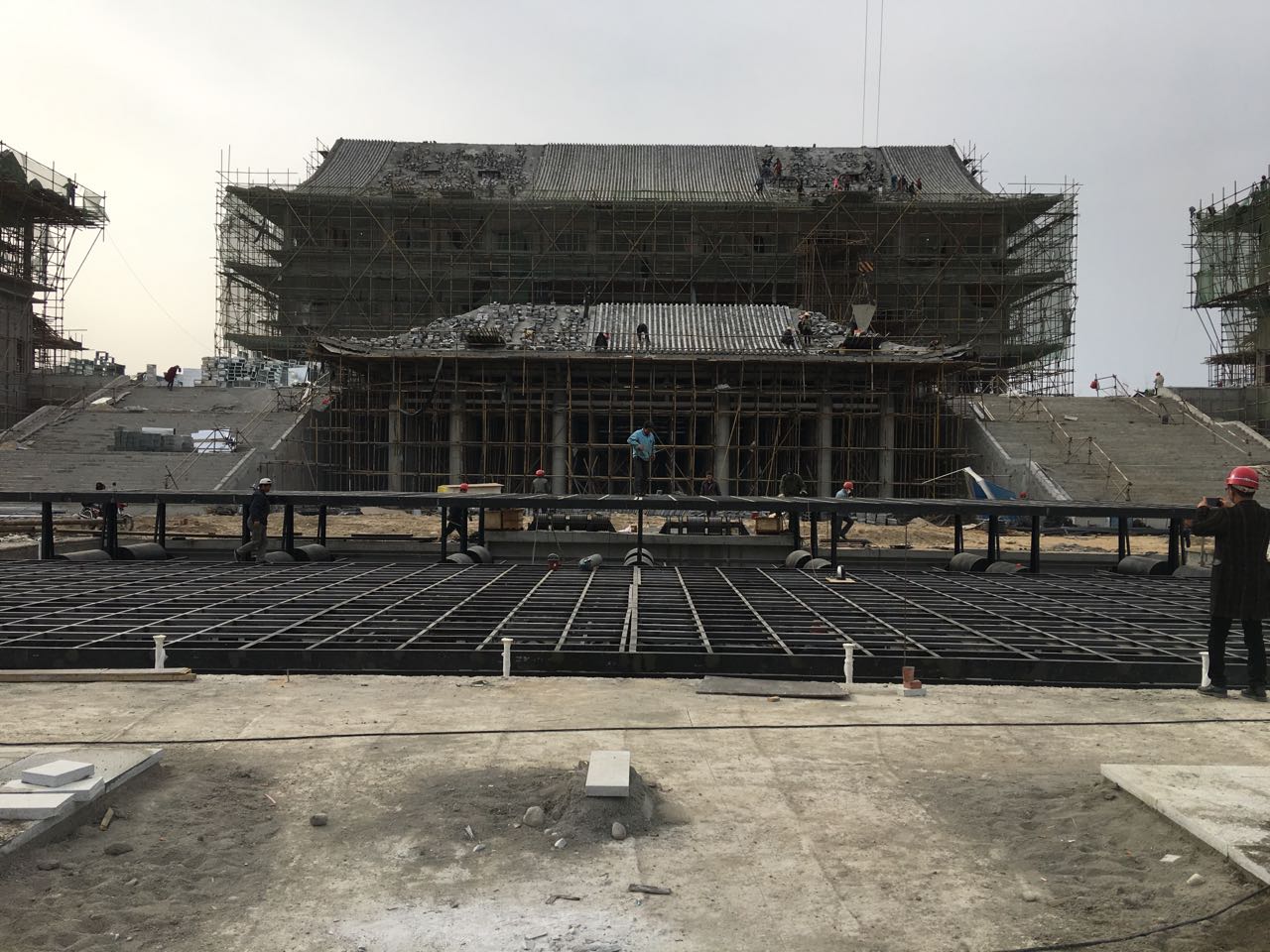 陜西施工現場圖